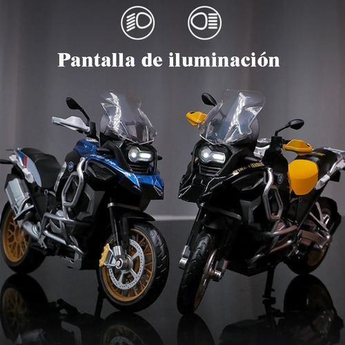 Ornamentos Colecionáveis De Motocicleta De Metal Em