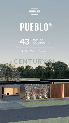 Plote En Pueblo 1 - Barrio Cerrado Don Carlos/ppubicado En Una De Las Zonas Más Atractivas...