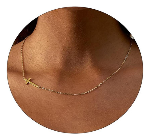 Collares De Oro De Oro Delicada De Carovo Para Mujeres, 14k