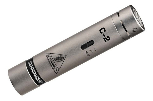Micrófonos Behringer C-2 Condensador Cardioide Color Plata