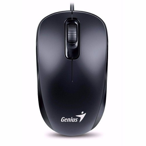 Mouse Genius Dx-110 Negro Usb 1000 Dpi Pc Gtía Black