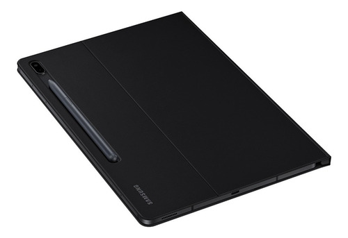 Imagem 6 de 7 de Capa Book Cover Original Samsung Galaxy Tab S7+ S7 Fe Preta