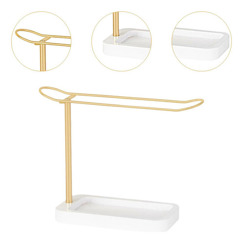Soporte Para Diadema Con Bandeja Para Guardar Pulseras,l