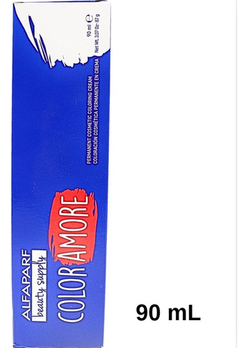 Tinte Cabello Alfaparf Color Amore 90 Ml + Peróxido 135 Ml 1 Negro