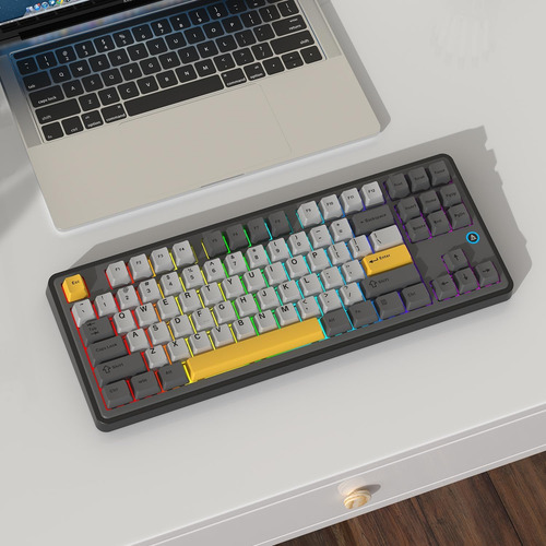Ajazz Ak870 Tkl Hot Swap Junta Montaje Mecánico Teclado Mecá