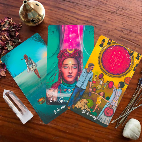 Tarot Vidente De Luz Español Pulsera Aromaterapia Flor Liz