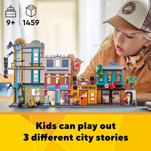 Lego Creator Main Street 31141 Juego De Construccion 3 En...