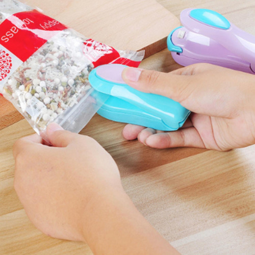 Selladora Bolsas Plásticas, Manual, Portátil A Pilas