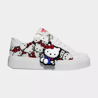 Tenis Infantil Urbano Hello Kitty Tema 18/21 + Regalo