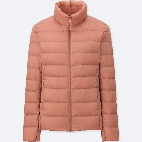 Campera Mujer Uniqlo Ultra Light Down Jacket Salmon Xl