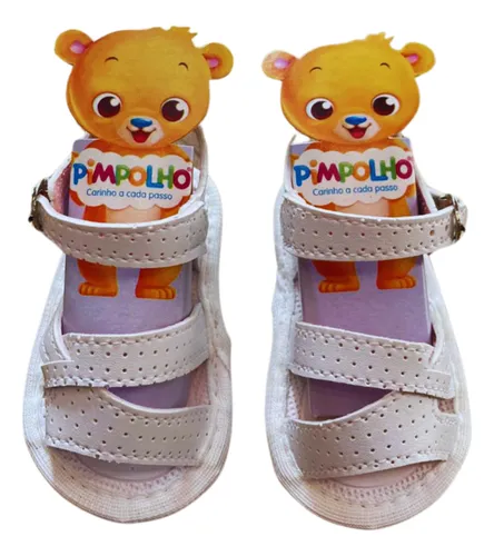 Sandalia recem sale nascido pimpolho