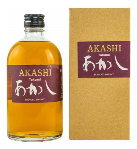 Whisky Japonés Akashi Takumi Sherry Cask Bostonmartin