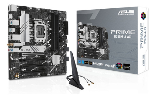Placa Madre Asus Prime B760m-a Ax Socket Lga 1700