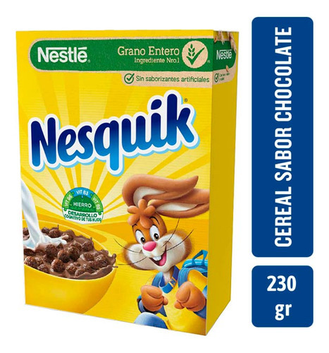 Cereal Fte Calcio 230 Gr Nesquik Cereales