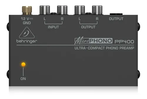 Preamplificador Behringer Pp400 - Para Microfono