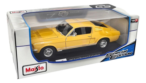 Ford Mustang 1967 Gta Fastback Maisto 1/18