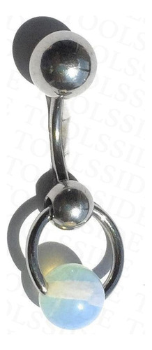 Toolsside Vch Jewelry - Capucha Vertical De Piedra Opalita P