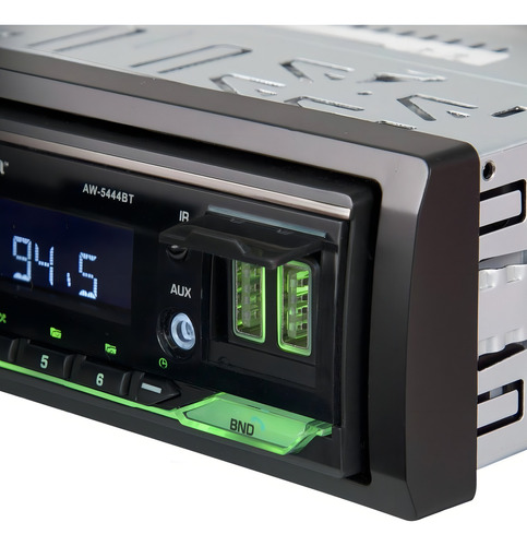 Radio 1 Din Usb Sd Aux Fm Am Control Bluetooth Aiwa Aw5444bt