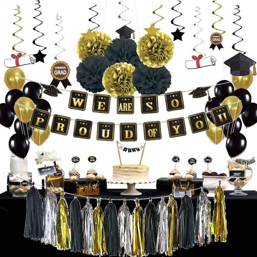 Kit De Decoracion Para Fiestas De Graduacion 2020 - Bhstar