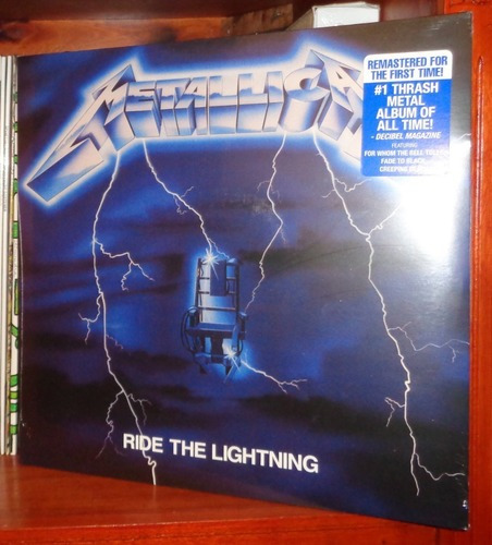 Metallica - Ride The Lightning - Vinilo Cerrado Ger