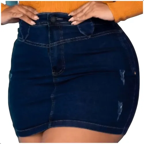 Saia cintura sales alta para gordas