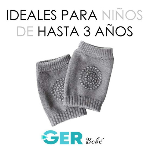 Imagen 2 de 5 de Par De Rodilleras Bebés Gateo, Protección Gateo