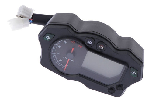 Odómetro Del Velocímetro Lcd Digital De Motocicleta