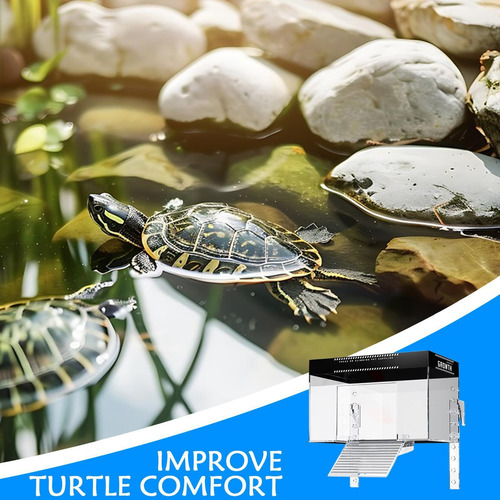Turtle Basking Tank Supper Basking Dock Over Tank Pet Turtle