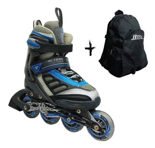 Rollers Profesionales Abec-9 + Mochila Rollers Incluida