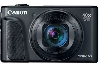 Câmera Canon Powershot Sx740 Hs 20.3 Mp 40x Preta