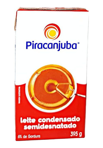 Leite Condensado Semidesnatado Piracanjuba 395g