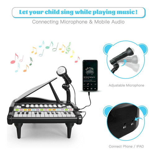 Piano De Juguete Para Niños Regalos De Cumpleaños Para Ni...