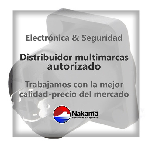 Imagen 3 de 3 de Ficha Speakon Chasis Cuadrada Amphenol Sp4md Profesional