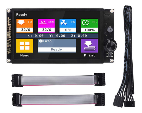 Pantalla De Prensa Bigtreetech Tft70 V3.0 12864lcd Wifi Wifi