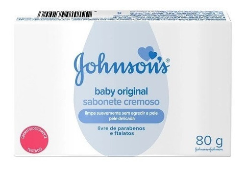 Imagem 1 de 2 de Sabonete Johnson's Baby Original 80g