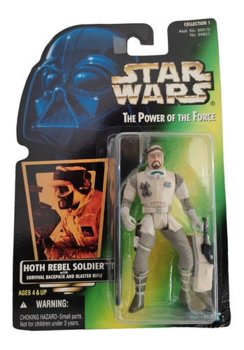 Hoth Rebel Soldier Star Wars Power Of The Force Calca Kenner