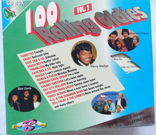 Colección: 100 Rolling Oldies V.2 - 4 Cd's Box Music - 1995