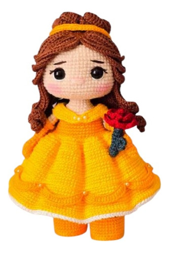 Princesas Amigurumis Guía 4 Muñecas
