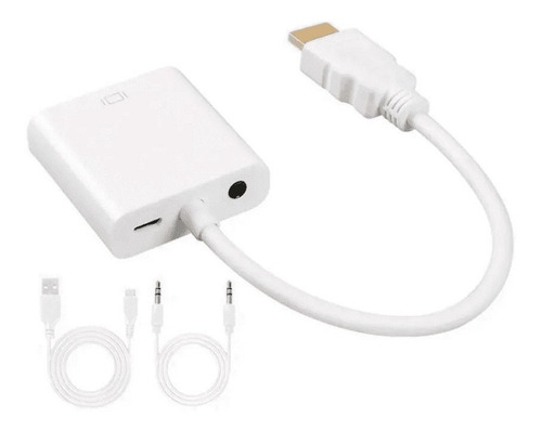 Cabo Adaptador Tomate Hdmi X Vga Le 4121