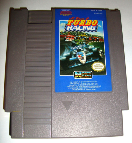 Turbo Racing Para Consola Nintendo Nes (mr2023) Snes Sega