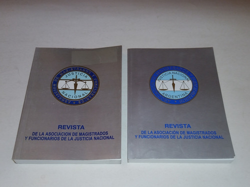 Rev. Asociación Magistrados Funcionarios Justicia 7 Números (Usado)