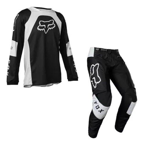 Equipo Motocross Niño Youth Fox 180 Lux Enduro Proteccio Cut