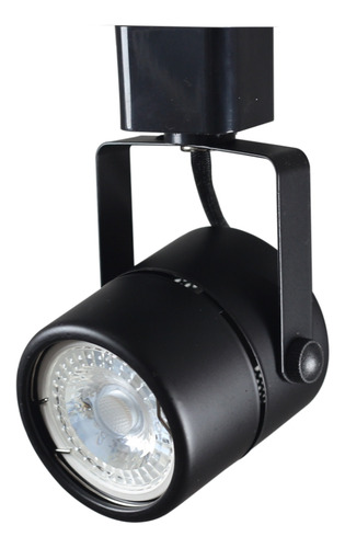 Spot P/ Trilho Usual 1xpar11 Gu10 Preto Metal - Sky-016pt