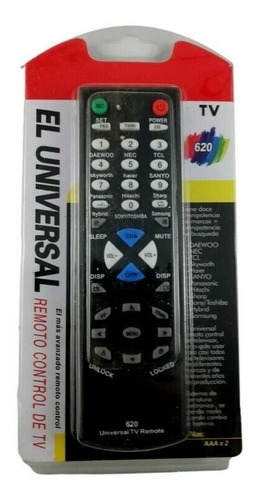 Control Remoto Universal Alternativo Tv Multicompatibilidad