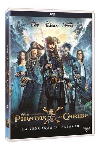 Piratas Del Caribe La Venganza De Salazar Dvd