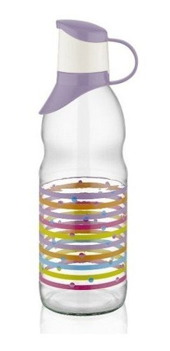 Botella De Vidrio 500ml, Varios Colores, Qlux Ideas