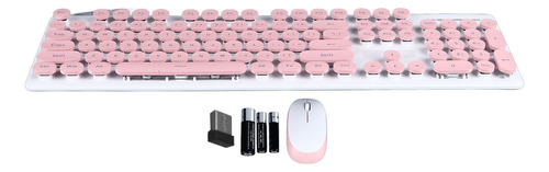 Combo De Teclado Y Ratón Para Pc De Escritorio Inalámbrico E