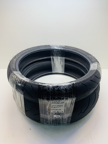 Pneu Dianteiro Pneu Traseiro 110/70/17 150/60/17 Cod 1460 (Usado)