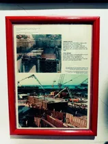 Comprar Marco Con Vidrio, 33 Cms X 25 Cms, Cañuela Roja Esp. 2 Cms.