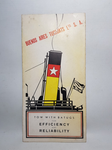 Antigua Publicidad Horarios Compañía Naviera Alem 1938 53012